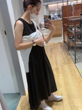 菜紀乃さん（レディース・151cm）の秋コーディネート