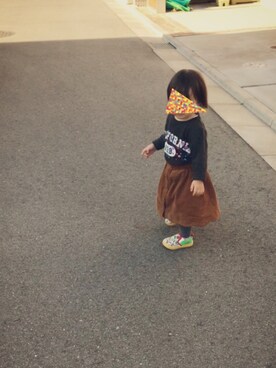 tok@kariさん（キッズ・80cm）の秋コーディネート