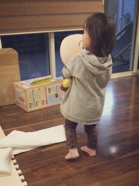 tok@kariさん（キッズ・80cm）の冬コーディネート