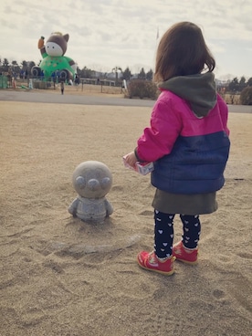 tok@kariさん（キッズ・80cm）の冬コーディネート