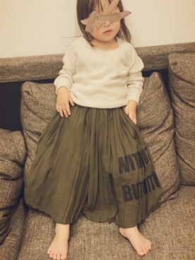 tok@kariさん（キッズ・90cm）の秋コーディネート