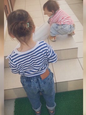 tok@kariさん（キッズ・90cm）の春コーディネート