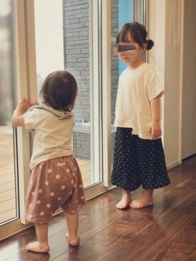 tok@kariさん（キッズ・90cm）の春コーディネート