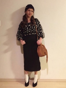 はまち(¨)♡さん（レディース・153cm）の冬コーディネート