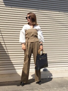 「Luz Llena (NEY)（ラズレナニー）のアイテム」を使った、はまち(¨)♡さん（レディース・153cm）の夏コーディネート