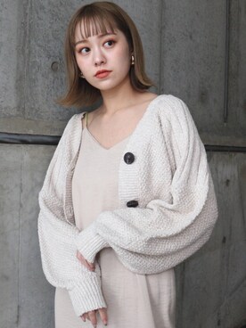 土肥 夕華さん(レディース・160cm)の冬コーディネート