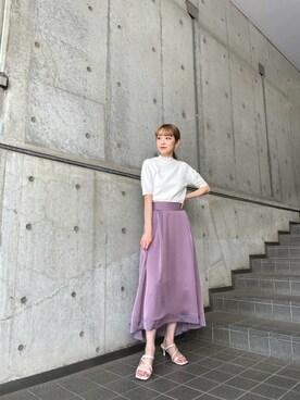 土肥　夕華さん（レディース・160cm）の春コーディネート