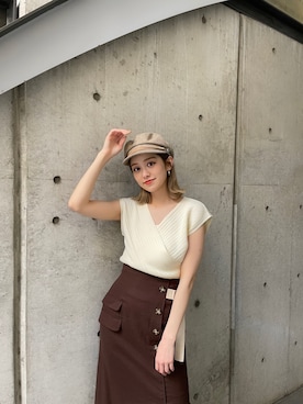 土肥 夕華さん(レディース・160cm)の春コーディネート