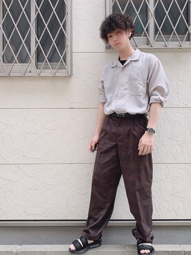 ボッジさん（メンズ・170cm）の春コーディネート