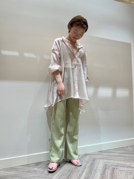 「そらまち」｜ヤマダユカさん（レディース・152cm）の春コーディネート