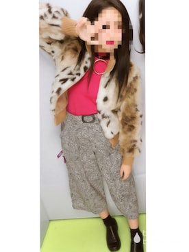 「FIG&VIPER（フィグアンドバイパー）のアイテム（サンダル）」を使った、daさん（レディース・157cm）の冬コーディネート