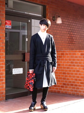 「zucca」｜「アイテム（ジャケット/アウター）」を使った、KAIさん（メンズ・170cm）の冬コーディネート