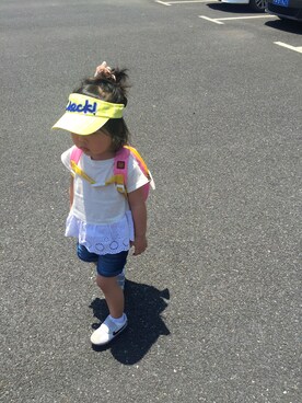 Ayumi♡colaさん（キッズ・100cm）の夏コーディネート