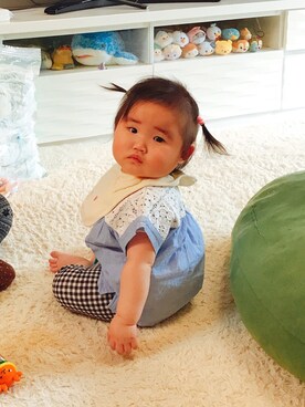 yuukiさん（キッズ・80cm）の夏コーディネート