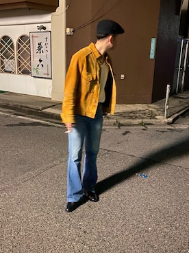 「Levis684」｜にんじんさん（メンズ・176cm）の春コーディネート