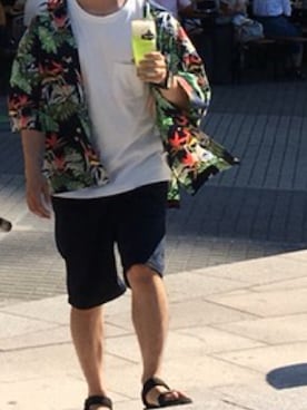 たくぞーさん（メンズ・154cm）の夏コーディネート