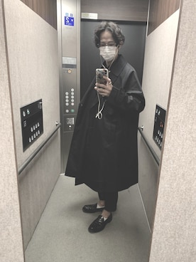 「COMME CA ISM（コムサイズム）のアイテム（シューズ）」を使った、遊雅さん（メンズ・176cm）の春コーディネート