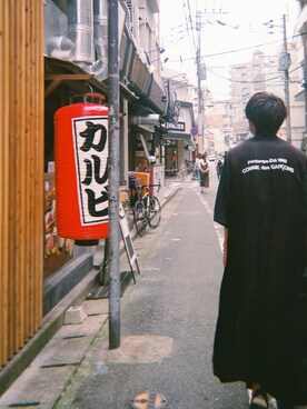 「COMME CA ISM（コムサイズム）のアイテム（シューズ）」を使った、遊雅さん（メンズ・176cm）の夏コーディネート