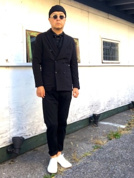 「蝶タイ」｜でゑさん（メンズ・175cm）の秋コーディネート