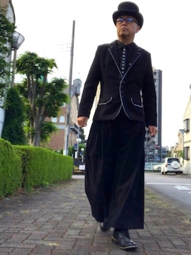「パンクコーデ」｜「アイテム（その他）」を使った、でゑさん（メンズ・175cm）の秋コーディネート