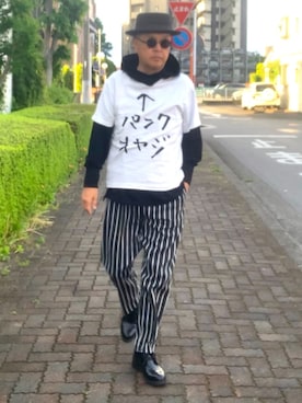 「パンク」｜「アイテム（その他）」を使った、でゑさん（メンズ・175cm）の春コーディネート