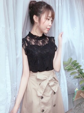 柚那(ユナ)さんのコーディネート