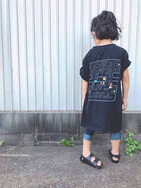 「birkenstock2018ss」｜haruhisa（⁘‿̑̈⁘）さん（キッズ・100cm）の夏コーディネート