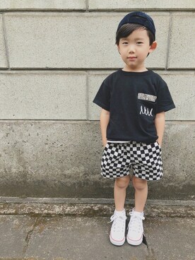 haruhisa（⁘‿̑̈⁘）さん（キッズ・110cm）の秋コーディネート