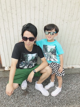 haruhisa（⁘‿̑̈⁘）さん（キッズ・100cm）の秋コーディネート