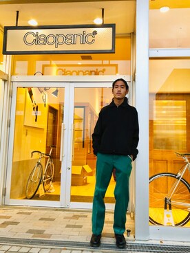 「Dr. Martens（ドクターマーチン）のDR.MARTENS / ドクターマーチン : WINGTIP BROGUE #（ドレスシューズ）」を使った、kenichi iwasakiさん（メンズ・181cm）の秋コーディネート