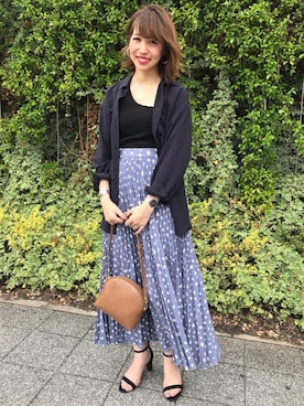 西村（nishimura）さん（レディース・163cm）の夏コーディネート