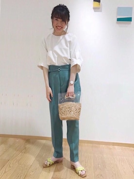 西村(nishimura)さん(レディース・163cm)の春コーディネート