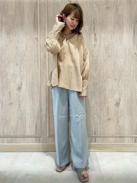 西村（nishimura）さん（レディース・163cm）の春コーディネート