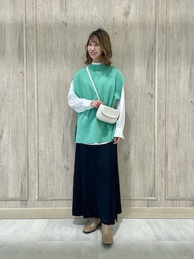 西村(nishimura)さん(レディース・163cm)の秋コーディネート