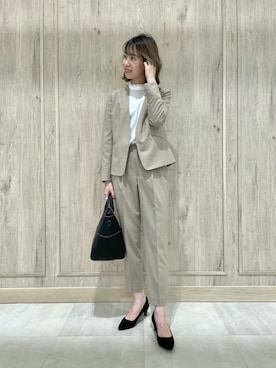 西村(nishimura)さん(レディース・163cm)の秋コーディネート