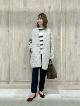 西村（nishimura）さん（レディース・163cm）の秋コーディネート