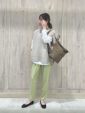 西村(nishimura)さん(レディース・163cm)の秋コーディネート