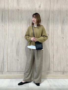 西村（nishimura）さん（レディース・163cm）の秋コーディネート