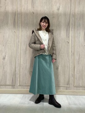 西村（nishimura）さん（レディース・163cm）の秋コーディネート