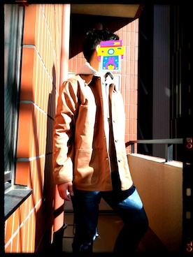 「SEVENDAYS=SUNDAY（セブンデイズサンデイ）のアイテム（カバーオール）」を使った、yuki【Golden Balls】さん（メンズ・174cm）の秋コーディネート