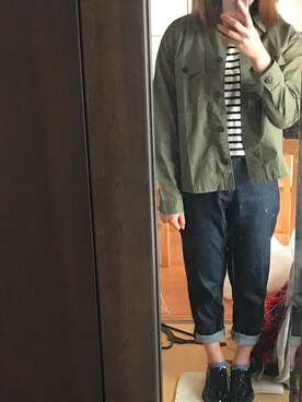 Kさん（レディース・151cm）の春コーディネート