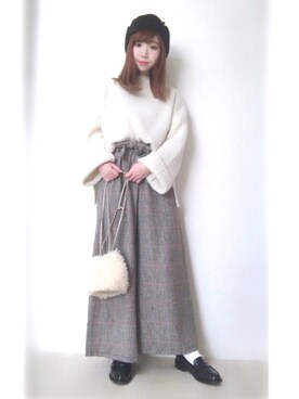 pirikaさん（レディース・150cm）の冬コーディネート