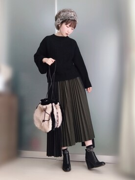 pirikaさん（レディース・150cm）の冬コーディネート