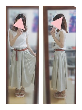 「ORiental TRaffic（オリエンタルトラフィック）の【再値下げ！SALE 50%OFF】【スポーツ系サンダル人気No1！】★スポーツサンダル★5203（サンダル）」を使った、Kana＊°さん（レディース・160cm）の夏コーディネート