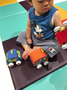 pyogoさん（キッズ・80cm）の夏コーディネート