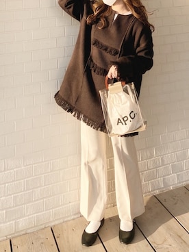 リノさん(レディース・159cm)の冬コーディネート