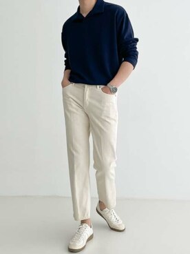 スキッパーシャツ のメンズ人気ファッションコーディネート Wear