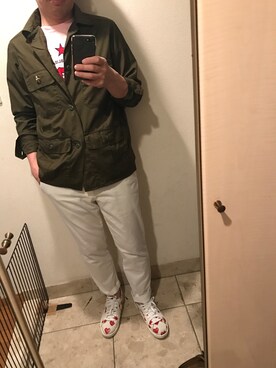ニャンコパパさん(メンズ・171cm)の春コーディネート