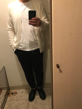 ニャンコパパさん（メンズ・171cm）の秋コーディネート