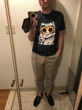 ニャンコパパさん(メンズ・171cm)の春コーディネート
